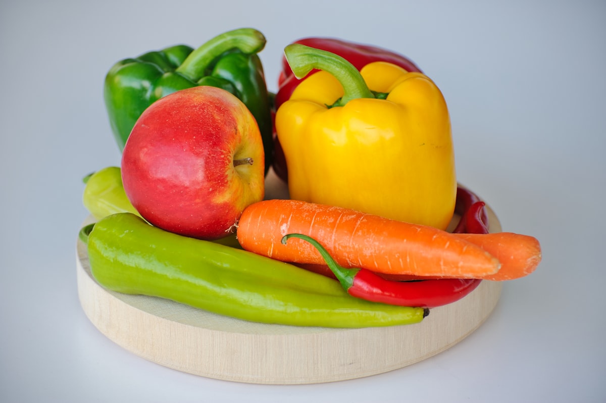 Grilled vegetables and whole grain bowl preparation